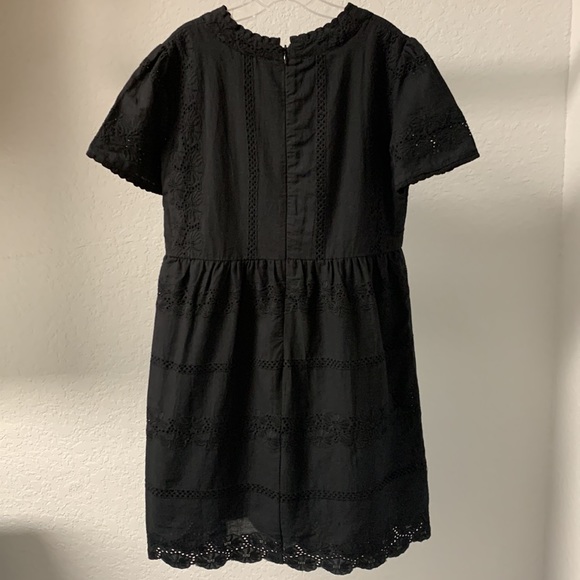 Roolee Kids - Jadelynn Dress - Black Eyelet Sizes 7/8 - Picture 6 of 6